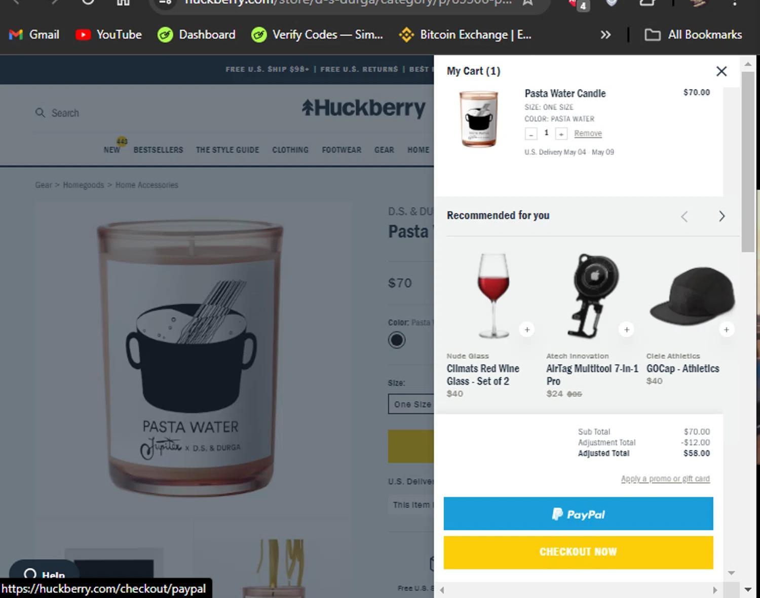 How to apply Huckberry coupon code